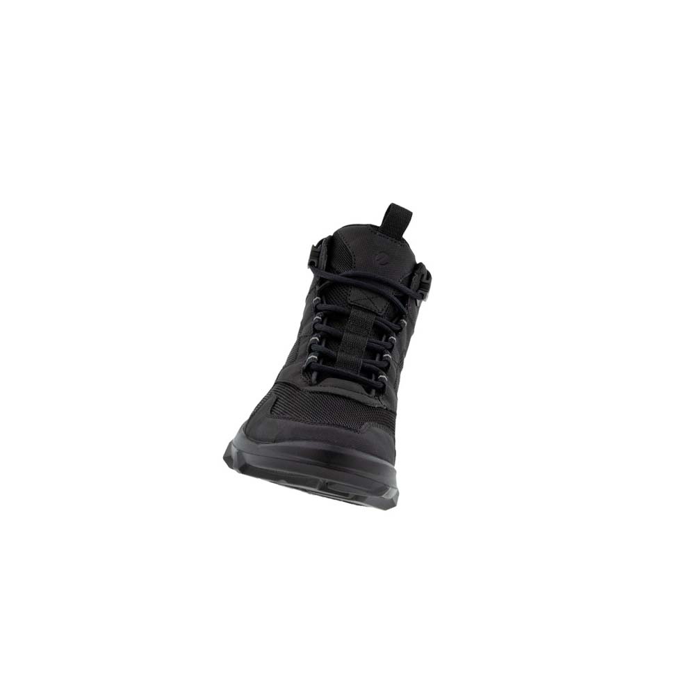 Women's Ecco Mx Mid Gtx Boots Black | USA 20LIS